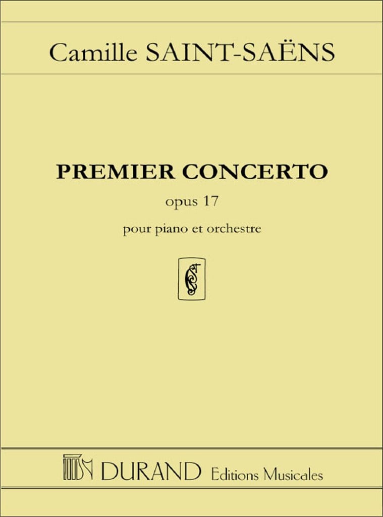 Premier Concerto - Pour Piano Et Orchestre (Poche)
